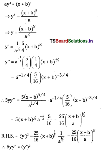 TS Inter 1st Year Maths 1B Solutions Chapter 9 Differentiation Ex 9(d) 6