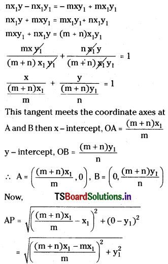 TS Inter 1st Year Maths 1B Tangent and Normal Important Questions LAQ Q3.1