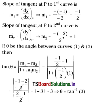 TS Inter 1st Year Maths 1B Tangent and Normal Important Questions LAQ Q5.1