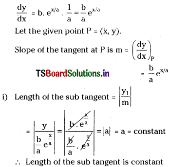 TS Inter 1st Year Maths 1B Tangent and Normal Important Questions Q10