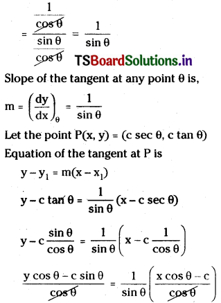 TS Inter 1st Year Maths 1B Tangent and Normal Important Questions Q4.1
