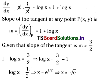 TS Inter 1st Year Maths 1B Tangent and Normal Important Questions Some More Q14