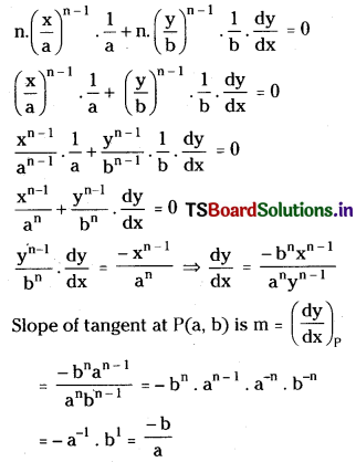 TS Inter 1st Year Maths 1B Tangent and Normal Important Questions Some More Q3
