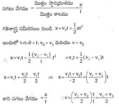 TS Inter 1st Year Physics Study Material Chapter 3 సరళరేఖాత్మక గమనం 2