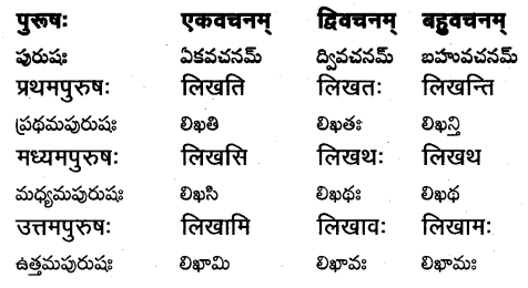 TS Inter 1st Year Sanskrit Grammar धातुरूपाणि 17