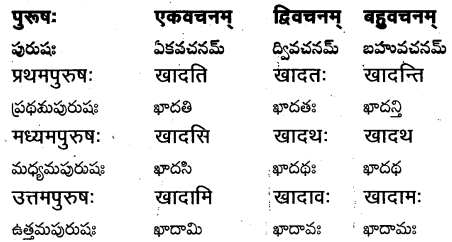 TS Inter 1st Year Sanskrit Grammar धातुरूपाणि 28