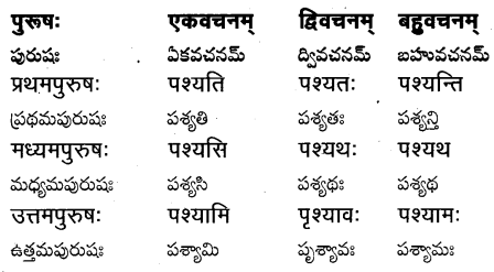 TS Inter 1st Year Sanskrit Grammar धातुरूपाणि 44