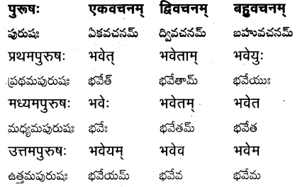 TS Inter 1st Year Sanskrit Grammar धातुरूपाणि 8