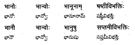 TS Inter 1st Year Sanskrit Grammar शब्दरूपाणि 6
