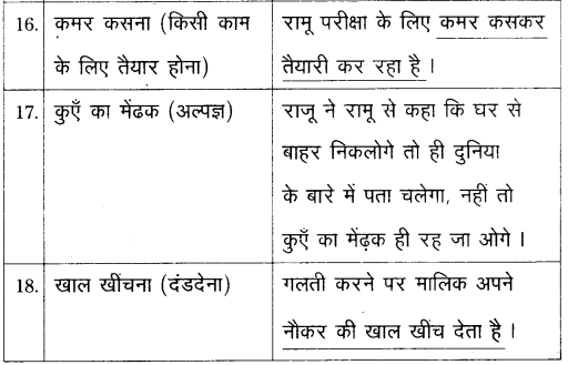 TS Inter 2nd Year Hindi Grammar महावरे और लोकोक्तियाँ 4