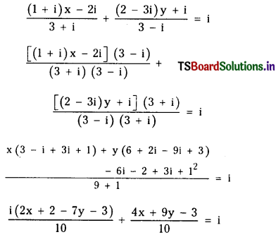 TS Inter 2nd Year Maths 2A Solutions Chapter 1 Complex Numbers Exercise 1(b) 12