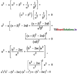 TS Inter 2nd Year Maths 2A Solutions Chapter 3 Quadratic Expressions Ex ...