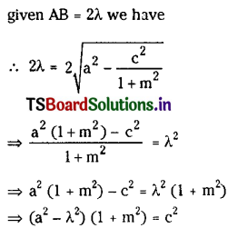 TS Inter 2nd Year Maths 2B Solutions Chapter 1 Circle Ex 1(c) III Q2.2