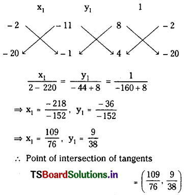 TS Inter 2nd Year Maths 2B Solutions Chapter 1 Circle Ex 1(d) III Q1.2