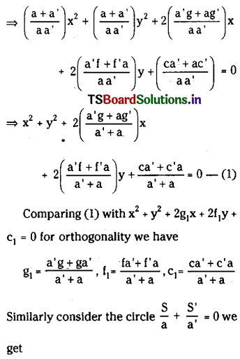 TS Inter 2nd Year Maths 2B Solutions Chapter 2 System of Circles Ex 2(a) III Q4.1