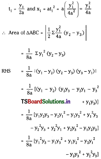 TS Inter 2nd Year Maths 2B Solutions Chapter 3 Parabola Ex 3(a) III Q2