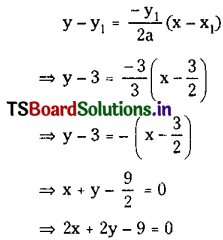 TS Inter 2nd Year Maths 2B Solutions Chapter 3 Parabola Ex 3(b) I Q1