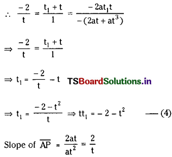 TS Inter 2nd Year Maths 2B Solutions Chapter 3 Parabola Ex 3(b) III Q5.1