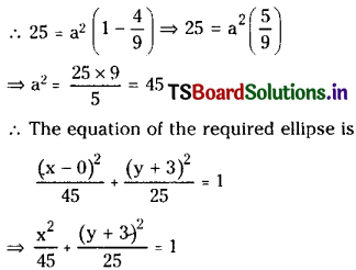 TS Inter 2nd Year Maths 2B Solutions Chapter 4 Ellipse Ex 4(a) II Q2(iii)