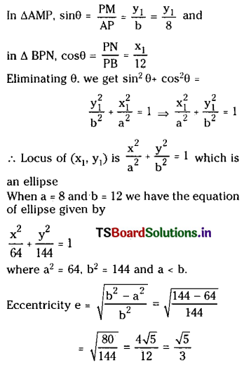 TS Inter 2nd Year Maths 2B Solutions Chapter 4 Ellipse Ex 4(a) III Q1.1
