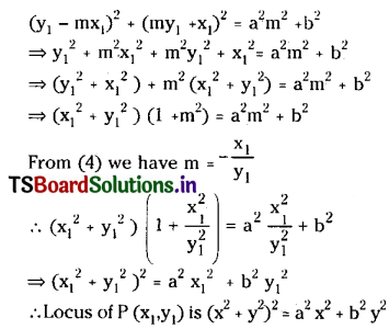 TS Inter 2nd Year Maths 2B Solutions Chapter 4 Ellipse Ex 4(b) III Q1