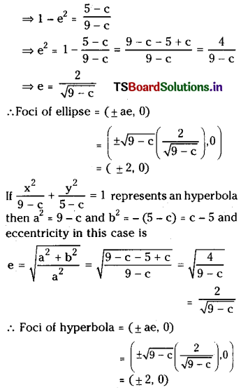 TS Inter 2nd Year Maths 2B Solutions Chapter 5 Hyperbola Ex 5(a) III Q3(i)