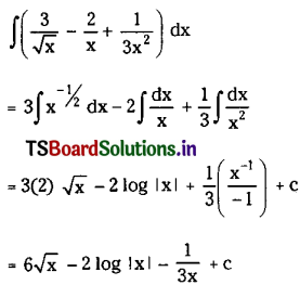 TS Inter 2nd Year Maths 2B Solutions Chapter 6 Integration Ex 6(a) II Q2