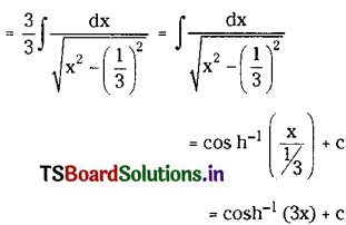 TS Inter 2nd Year Maths 2B Solutions Chapter 6 Integration Ex 6(b) I Q11.1
