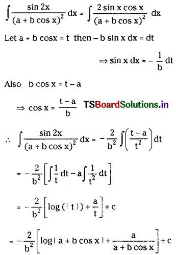 TS Inter 2nd Year Maths 2B Solutions Chapter 6 Integration Ex 6(b) II Q37