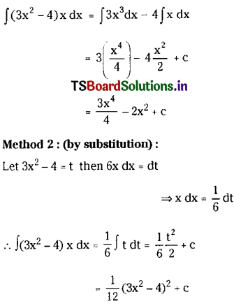 TS Inter 2nd Year Maths 2B Solutions Chapter 6 Integration Ex 6(b) II Q4