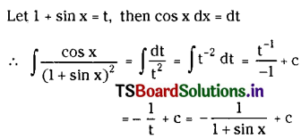 TS Inter 2nd Year Maths 2B Solutions Chapter 6 Integration Ex 6(b) II Q9
