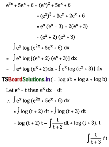 TS Inter 2nd Year Maths 2B Solutions Chapter 6 Integration Ex 6(c) II Q16