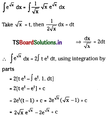 TS Inter 2nd Year Maths 2B Solutions Chapter 6 Integration Ex 6(c) II Q4