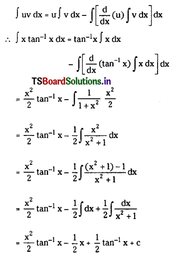 TS Inter 2nd Year Maths 2B Solutions Chapter 6 Integration Ex 6(c) III Q1