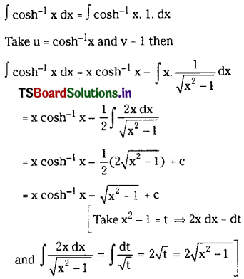TS Inter 2nd Year Maths 2B Solutions Chapter 6 Integration Ex 6(c) III Q12