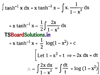 TS Inter 2nd Year Maths 2B Solutions Chapter 6 Integration Ex 6(c) III Q13