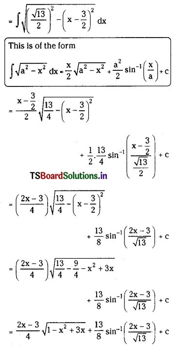TS Inter 2nd Year Maths 2B Solutions Chapter 6 Integration Ex 6(d) II Q1.1