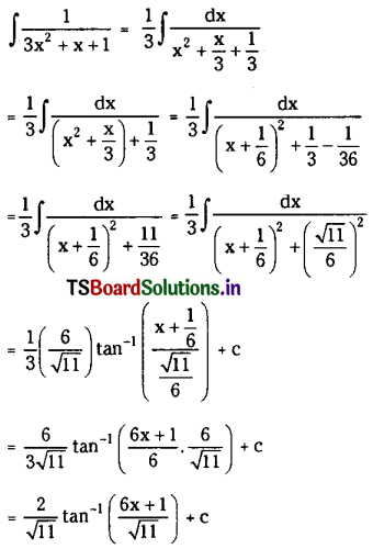 TS Inter 2nd Year Maths 2B Solutions Chapter 6 Integration Ex 6(d) II Q5
