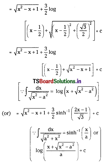 TS Inter 2nd Year Maths 2B Solutions Chapter 6 Integration Ex 6(d) III Q1.1