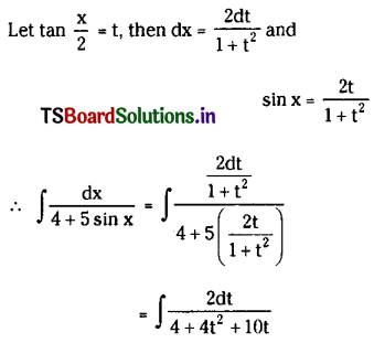 TS Inter 2nd Year Maths 2B Solutions Chapter 6 Integration Ex 6(d) III Q3