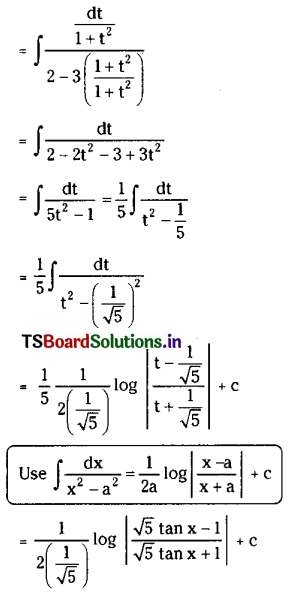 TS Inter 2nd Year Maths 2B Solutions Chapter 6 Integration Ex 6(d) III Q4.1