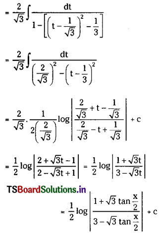 TS Inter 2nd Year Maths 2B Solutions Chapter 6 Integration Ex 6(d) III Q8.3