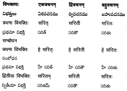 TS Inter 2nd Year Sanskrit Grammar शब्दरूपाणि 15