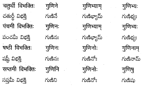 TS Inter 2nd Year Sanskrit Grammar शब्दरूपाणि 8