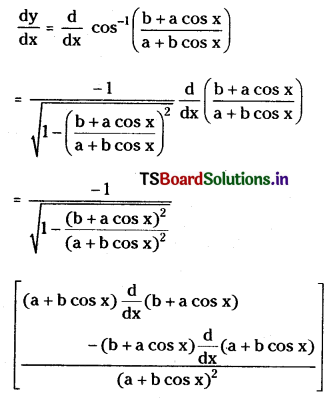 TS Inter First Year Maths 1B Differentiation Important Questions Short Answer Type Q12