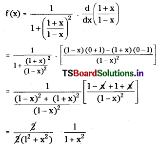 TS Inter First Year Maths 1B Differentiation Important Questions Short Answer Type Q19