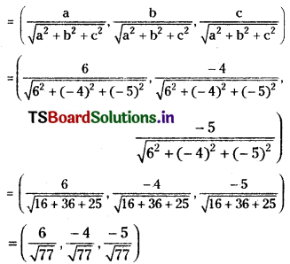 TS Inter First Year Maths 1B Direction Cosines and Direction Ratios Important Questions Q11