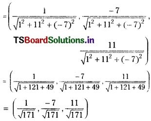 TS Inter First Year Maths 1B Direction Cosines and Direction Ratios Important Questions Q9.2