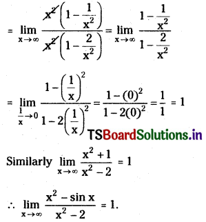 TS Inter First Year Maths 1B Limits and Continuity Important Questions Short Answer Type Some More Q20.1
