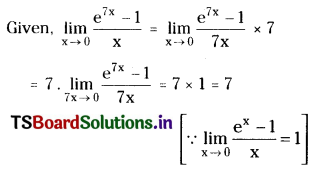 TS Inter First Year Maths 1B Limits and Continuity Important Questions Very Short Answer Type Q10